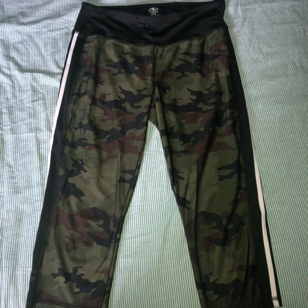 camo workout pants